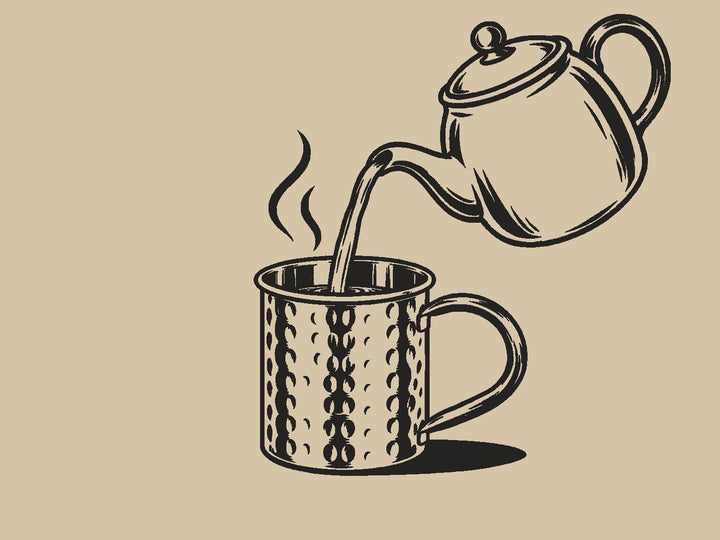 Fyll med vatten, te eller kaffe