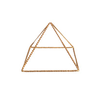 Kopero Kopparpyramid Energizer Tvinnad Liten (14,56 cm) av tvinnad koppartråd, produktfoto mot vit bakgrund